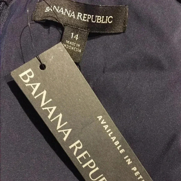 Banana Republic Drop-Hem  Shift Dress sz 14 - Picture 2 of 5